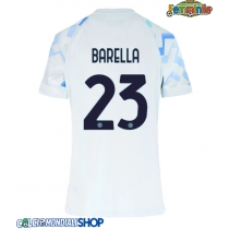 Maglie da calcio Inter Milan Nicolo Barella #23 Seconda Maglia Femminile 2025-26 Manica Corta